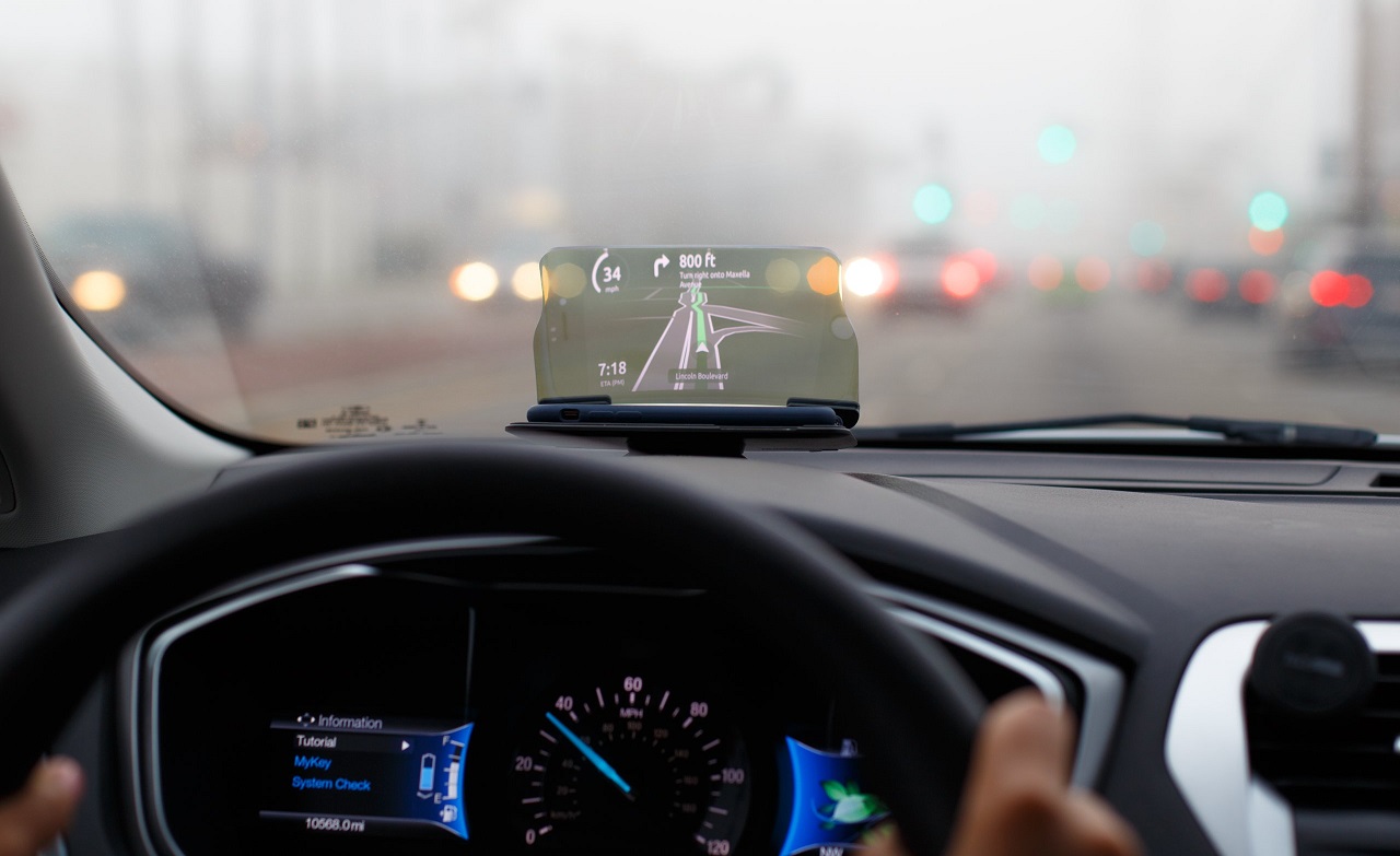 BMW e60 head up display